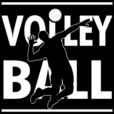 Motiv Volleyball Volleyballer Sportler Geschenk
