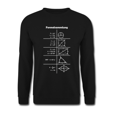 Mathe LK Pullover - Mathe Formeln Formelsammlung Design Shirt Geschenk