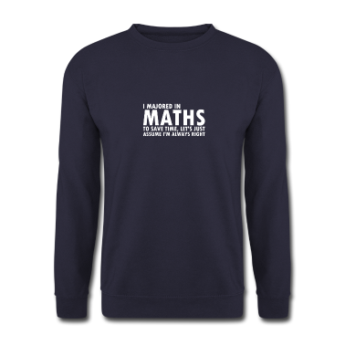 Mathe LK Pullover - Lustiger Mathe Spruch Abschluss Nerd Mathematiker