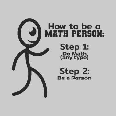 Motiv Mathe Person Lustig