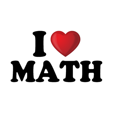 Motiv I Love Math