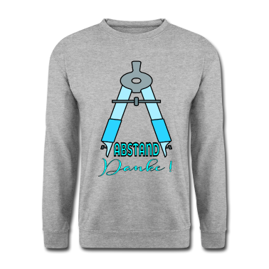 Mathe LK Pullover - Pandemie Schule Geometrie Mathematik ABSTAND DANKE