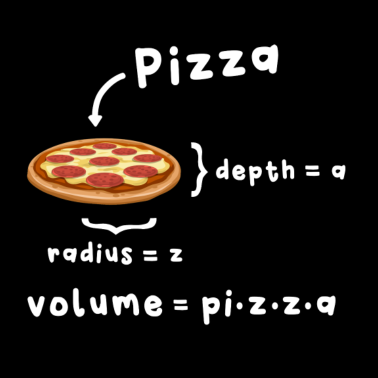 Motiv Pizza Mathe Mathematik Physik Lehrer Meme