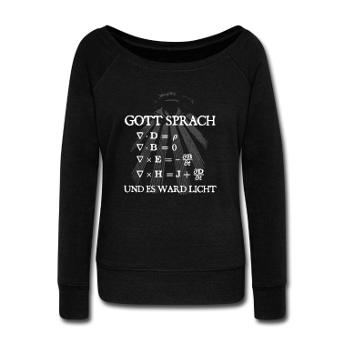 Mathe LK Pullover - Gott sprach werde Licht