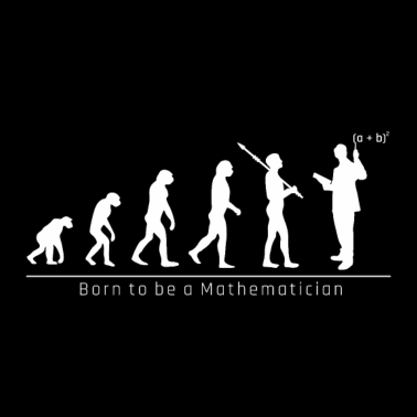 Motiv Evolution Mathematiker lustiges cooles Geschenk