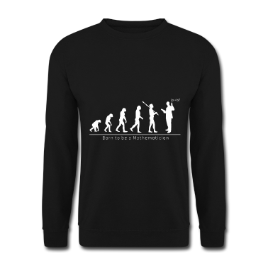 Mathe LK Pullover - Evolution Mathematiker lustiges cooles Geschenk