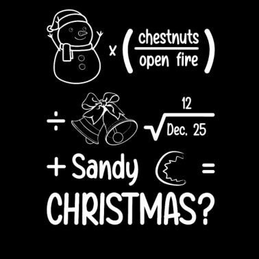 Motiv Weihnachten Formel Mathe
