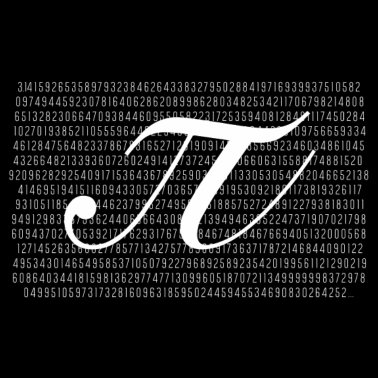 Motiv Pi - Mathe - Geschenk für Wissenschaftler