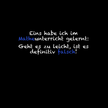 Motiv Mathe