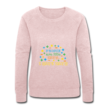 Mathe LK Pullover - Menschen sind wie Mathe, ich hasse Mathe