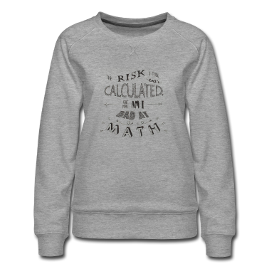 Mathe LK Pullover - Bad At Math Risiko Mathe