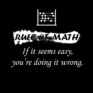 Motiv Mathe Regeln