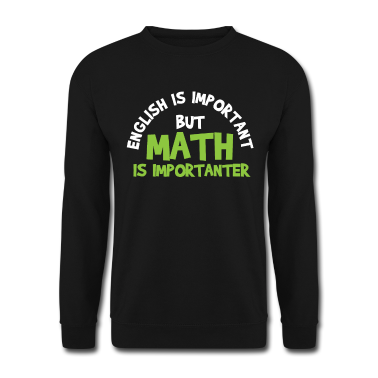 Mathe LK Pullover - Mathe Englisch