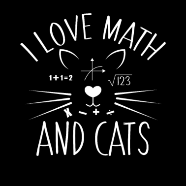 Motiv Mathe und Katzen