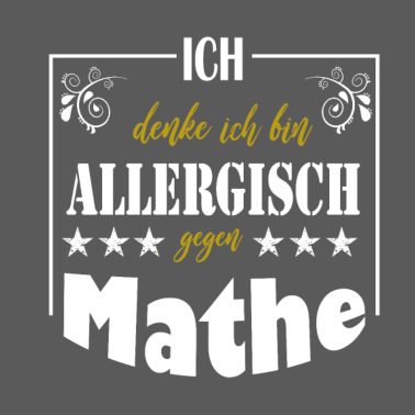 Motiv allergisch mathe