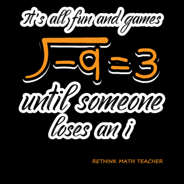 Motiv Mathe Joke