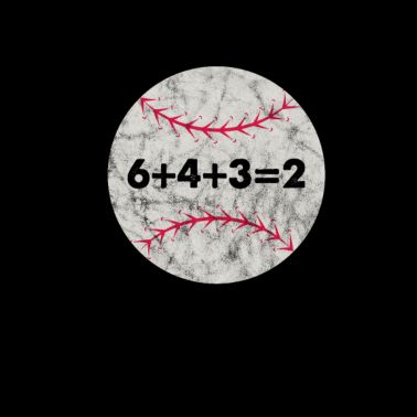 Motiv Baseball Mathe