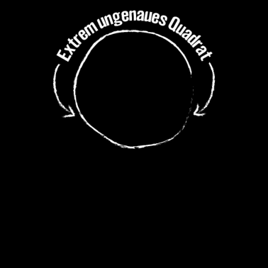 Motiv Extrem ungenaues Quadrat Physik Mathe