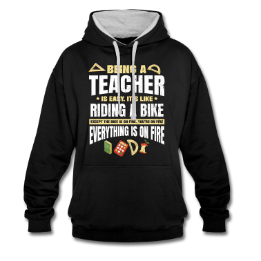 Mathe LK Hoodie - Mathematik Being a Teacher is Easy