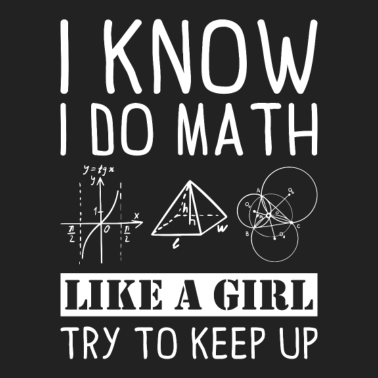 Motiv I know i do Math Mathe Spruch Geschenk