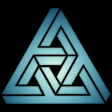 Motiv Unmögliches Dreieck Tribar Optische Illusion Mathe