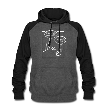 Mathe LK Hoodie - Ein Integral und Exponential