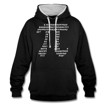 Mathe LK Hoodie - Pi, π Folge Zahlen Day Mathe Mathematik Symbole