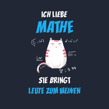 Motiv Mathe Katze Mathematik Kater Geschenkidee