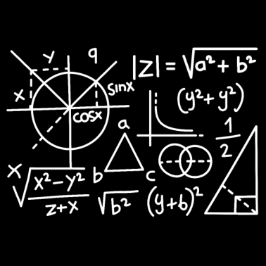 Motiv Mathe Formeln Geometrie Geschenkidee