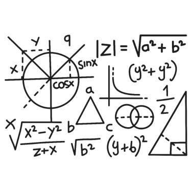 Motiv Mathe Formeln Geometrie Geschenkidee