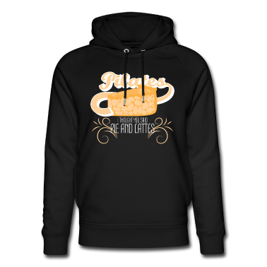 Mathe LK Hoodie - Funny Pumpkin Pie Pilates I Thought Pie And Lattes