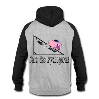 Mathe LK Hoodie - Mathe,Mathematik,Hippo-tenuse,Humor Pythagoras FUN
