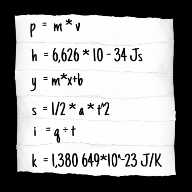 Motiv Physik - Formeln