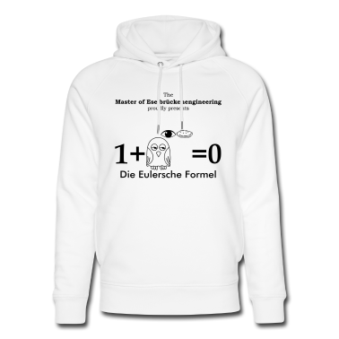 Mathe LK Hoodie - Eulersche Formel Eule Pi Eye