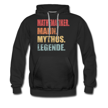 Mathe LK Hoodie - Mathematiker Mathematik Legende Vintage
