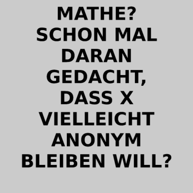 Motiv Mathe