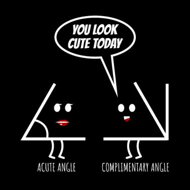 Motiv Math Cute Angle Gift High School College Math Day