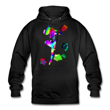 Mathe LK Hoodie - Fraktal & Regenbogen, Nerd Geschenk, Tänzer & bunt