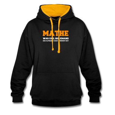 Mathe LK Hoodie - Mathe Schule Note Uni Abi Zeugnis Formel Klausur