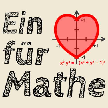 Motiv Ein Herz für Mathe