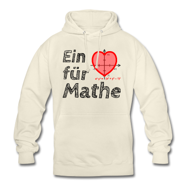Mathe LK Hoodie - Ein Herz für Mathe