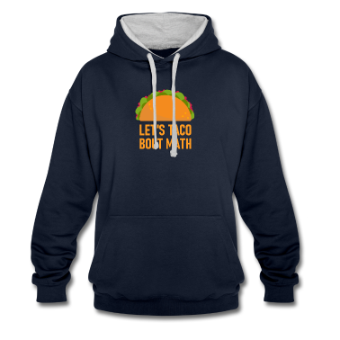 Mathe LK Hoodie - Let's Taco Bout Math - Mathematiker Geschenk Mathe
