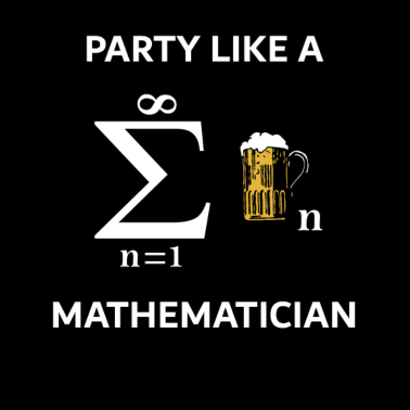 Motiv Mathe Bier Science Shirt Nerd Geschenk Idee Party