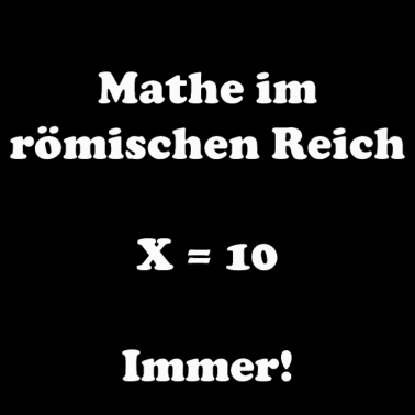 Motiv Mathe Studenten Schüler Schule Latein Geschenkidee