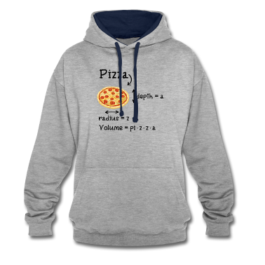 Mathe LK Hoodie - Pizza Pi Mathe Formel Geschenk