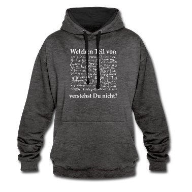 Mathe LK Hoodie - Welchen Teil von ... verstehst du nicht?