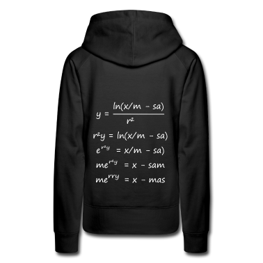 Mathe LK Hoodie - Weihnachten Gleichung