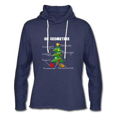 Mathe LK Hoodie - Oh Geometree Lustiges Mathe Lehrer Weihnachts