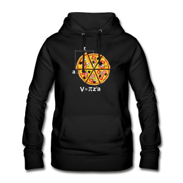 Mathe LK Hoodie - Pizza Motiv Mathe Radius