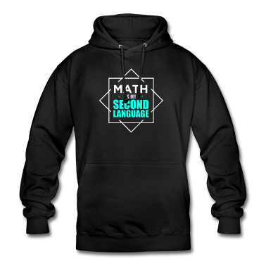 Mathe LK Hoodie - Mathe-Symbole Math Is My Second Language Geschenk